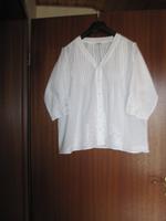 NEU, Damen Bluse, Gr. 40, weiß, Baumwolle Hessen - Riedstadt Vorschau