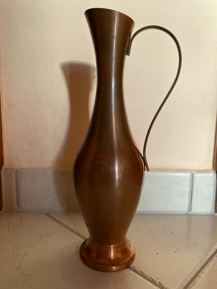 Vase aus Zinn  28 cm hoch in Falkenberg