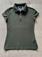 Tommy Hilfiger Damen Poloshirt, Kurzarm, Größe S, dunkelgrün Bayern - Erding Vorschau