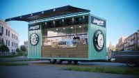 Verkaufsanhänger, Anhänger ICE Creme Spezial, Container Style Bayern - Kitzingen Vorschau