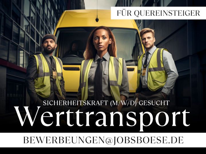Werttransport-Fahrer (m/w/d) | TOP-VERDIENST** in Bonn