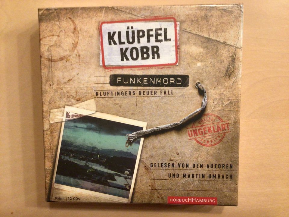 Hörbuch Funkenmord - Kluftinger - von Klüpfel/Kobr - 12 CDs in Waltenhausen