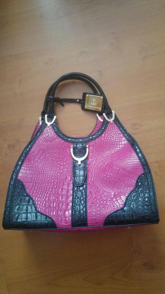Alfredo Pauly HSE 24 Handtasche in pink-schwarz Krokodesign in  Nordrhein-Westfalen - Solingen | eBay Kleinanzeigen ist jetzt Kleinanzeigen