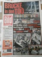 Bild Zeitung 15.08.2018 Brückeneinsturz Genua Nordrhein-Westfalen - Voerde (Niederrhein) Vorschau