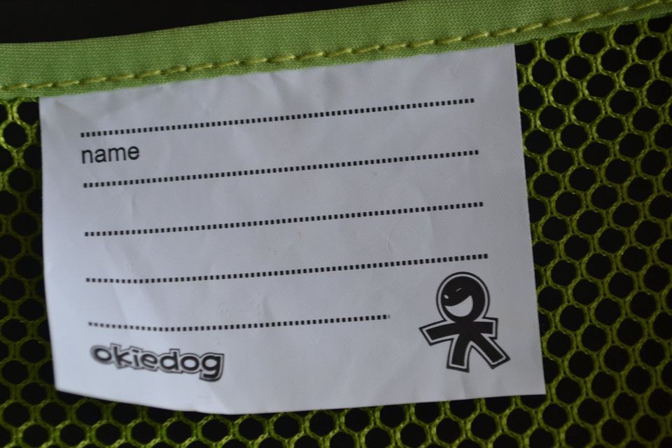 OKIEDOG Wildpack Tasche lila Eule 3D neuwertig in Kriebstein