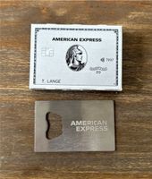 American Express Platinum Kartenspiel und Flaschenöffner Hessen - Hanau Vorschau