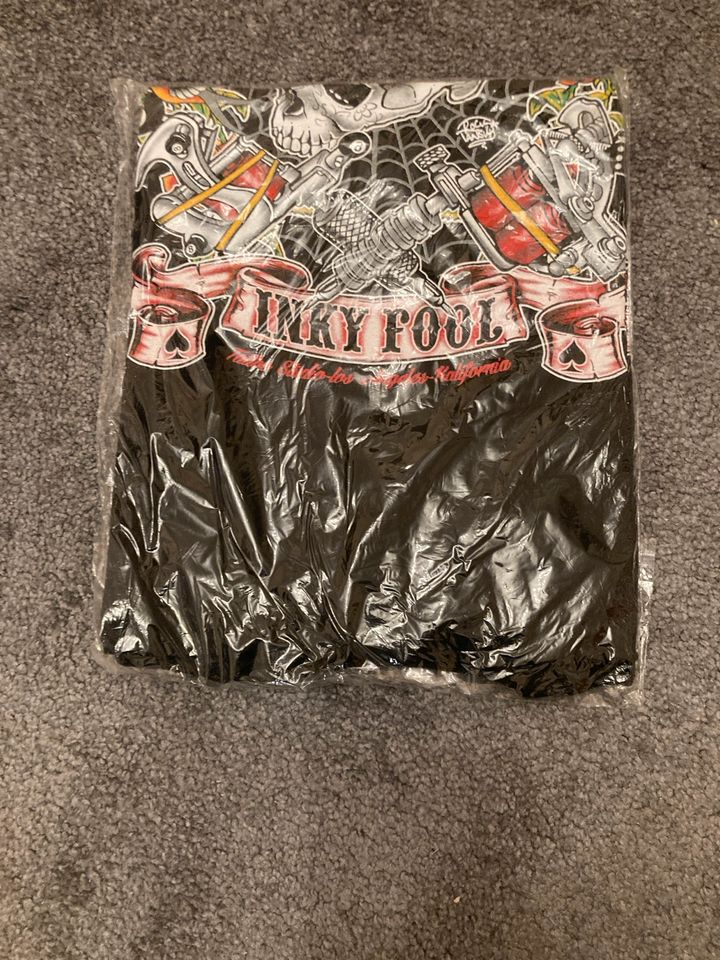 Billy Eight T-Shirt Inky Fool Tattoo Shop XL NEU in Burg