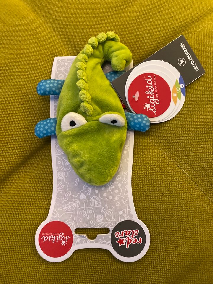 Sigikid Greifspielzeug Babyspielzeug Krokodil in Lahnstein