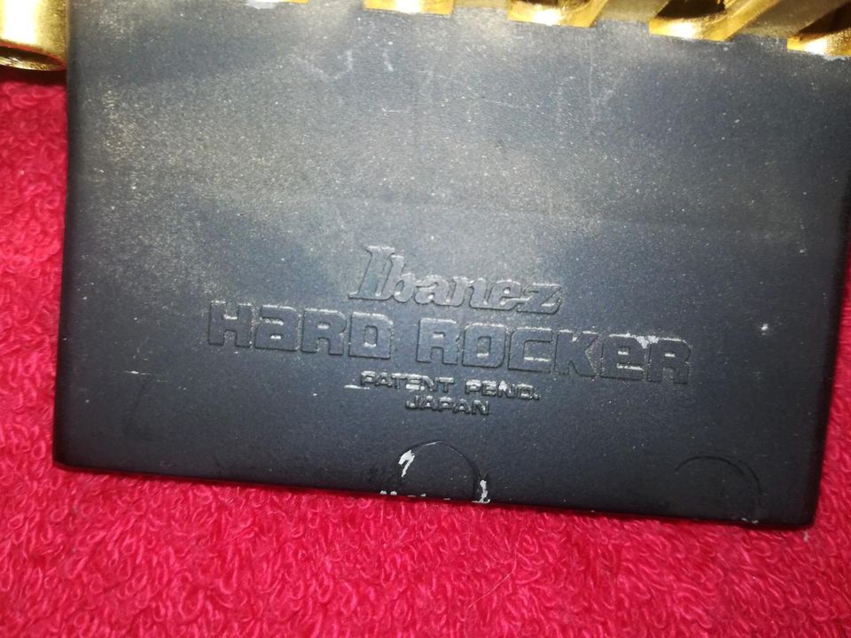 E-Gitarre: seltenes Ibanez Hard Rocker Pro Tremolo Gold 1983 in München