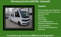 Wohnmobil Weinsberg CaraCore 650 MEG Automatik Vermietfahrzeug ab April 2024 verfügbar Thüringen - Ohrdruf Vorschau