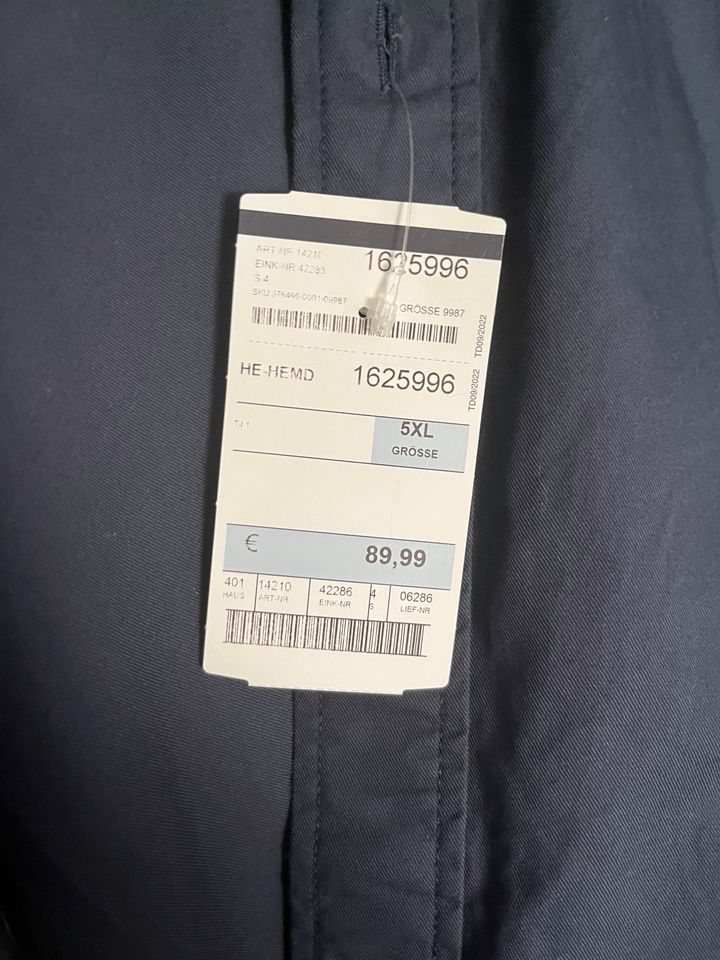Tommy Jeans Hemd 5XL Neu mit Etikett in Waldershof