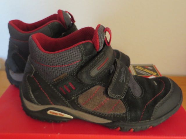 Superfit Outdoorschuh Weite M Gr. 35 schwarz rot mit Goretex OVP in Bad Wörishofen