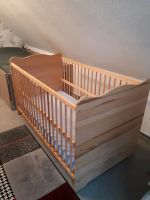 Babybett naturbelassenes Holz 70 x 140 cm Sachsen - Neißeaue Vorschau