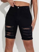 Shein Short Risse neu schwarz L 40 kurze Hose Baden-Württemberg - Wolfegg Vorschau