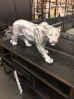 Jaguar Panther Katze Figur Garten Silber Wetterfest 80 cm Neustadt - Hohentor Vorschau