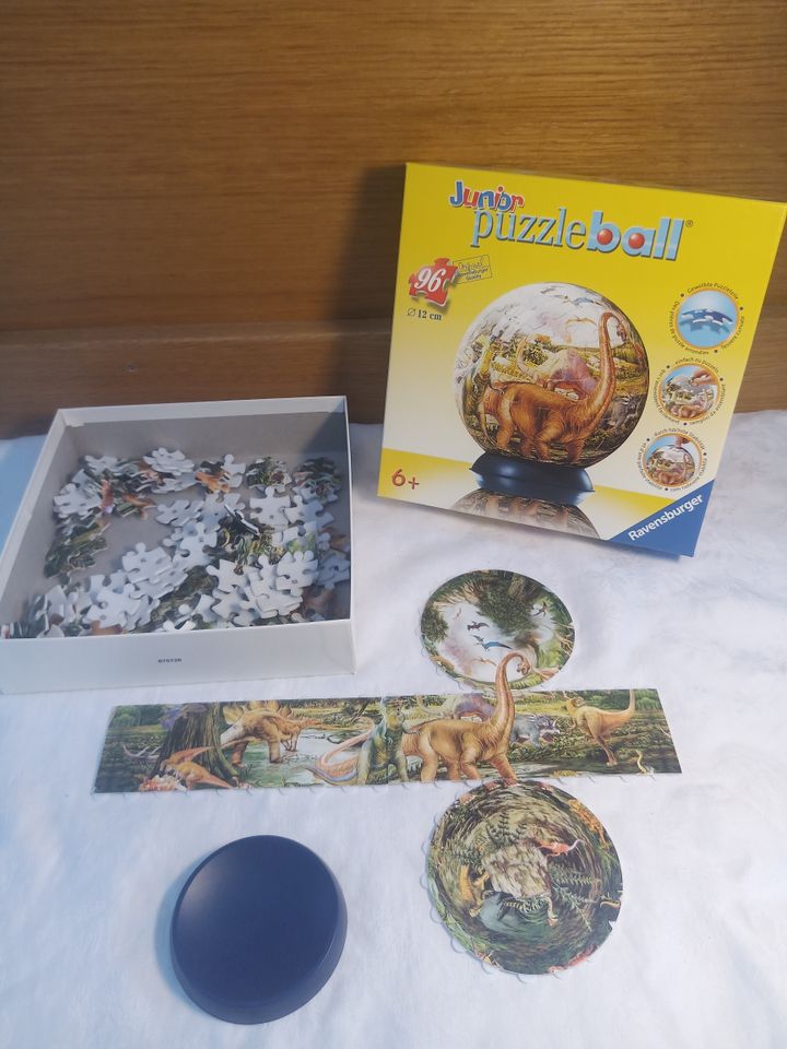 Junior Puzzelball 96 Teile von Ravensburger mit Dinosaurier in München