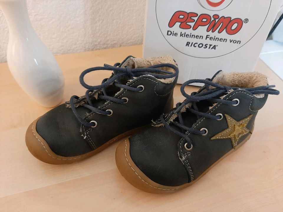 Pepino Schuhe 23  blau gefüttert in Siegen