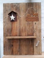 Fensterladen Garderobe Bord Deko shabby vintage Holz geflammt Schleswig-Holstein - Christiansholm Vorschau