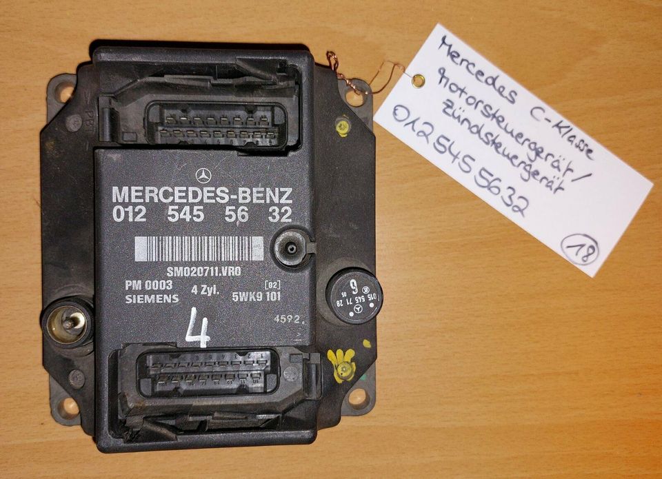 Gebr. Mercedes C-Klasse Motorsteuergerät 012545632 in Duisburg 