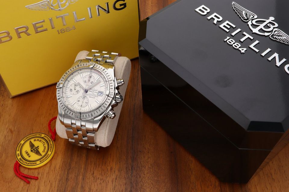 Breitling Chronomat Evolution A13356 DE Fullset Vollrev. Juli2023 in Wangen im Allgäu