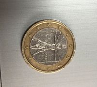 1 Euro Münze 2002 Leonardo da vinci Frankfurt am Main - Bockenheim Vorschau