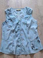 Biba hübsche Bluse Jeans Style 40 42 Bayern - Weidenbach Vorschau