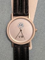 Armbanduhr VW Volkswagen mit schwarzem Lederband Bayern - Mömbris Vorschau