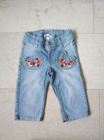 Caprihose kurze Jeans 3/4 v. H & M mit Blumenstickerei Kr. München - Neubiberg Vorschau