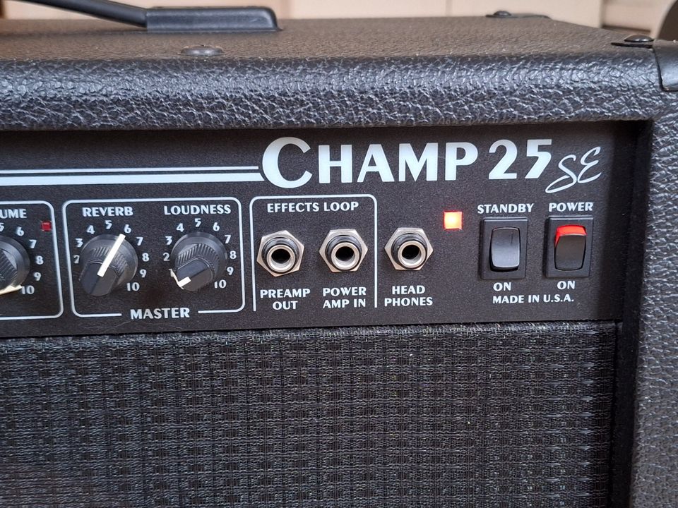 Fender Champ 25 SE Made in USA in Berlin