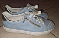 RIEKER Sneaker Schuhe Gr. 39 hellblau Lack kaum getragen Nordrhein-Westfalen - Wesel Vorschau