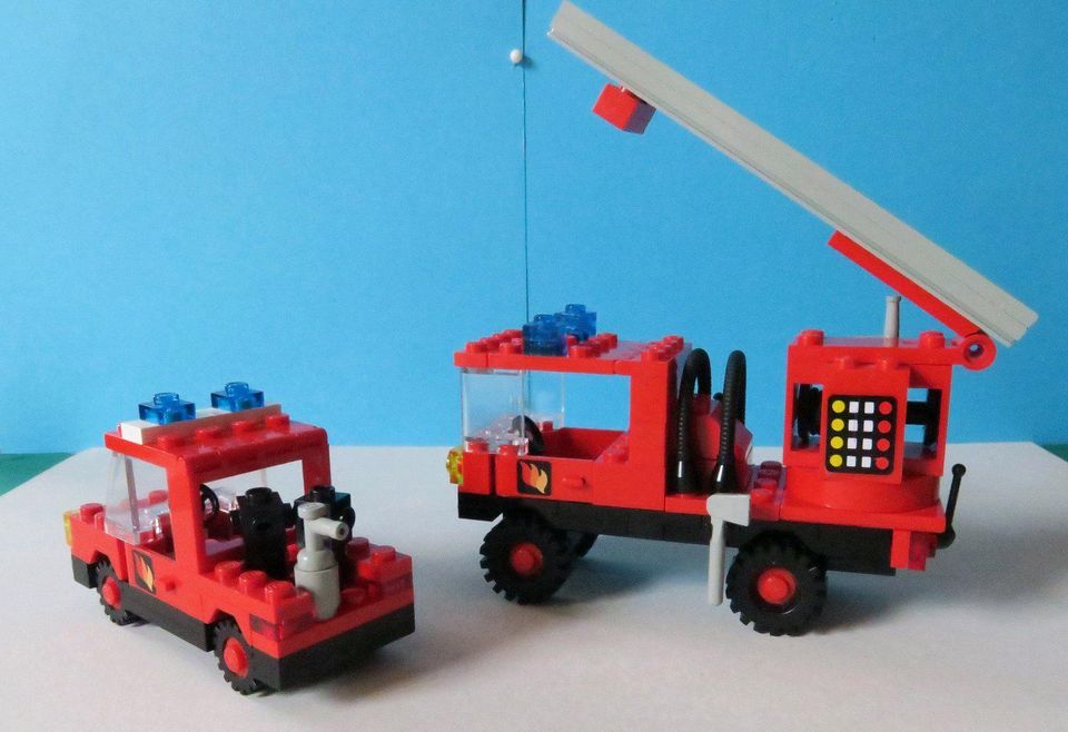 LEGO Set Nr. 6385 „Feuerwehr“ von 1985 mit OBA in Dornstadt