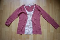 Umstandspullover Bluse 2in1 rosa Blumenmuster Sachsen - Bautzen Vorschau