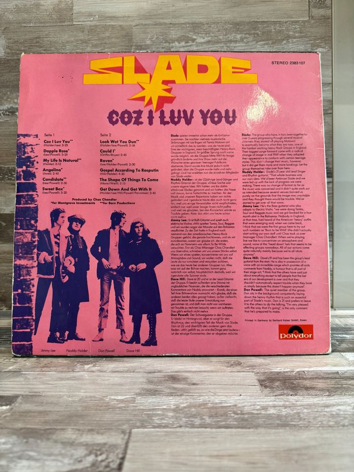 Slade 4 LP - K O N V O L U T - Vinyl in Bergkamen