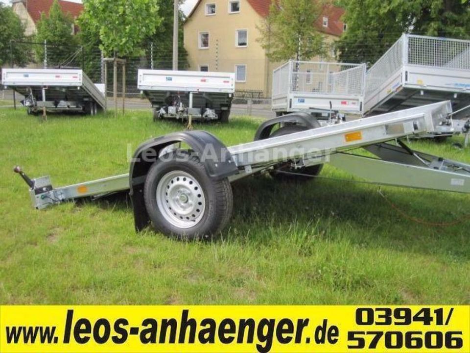 Leos-Anhänger Neptun UNI Multi N7-305 3.05 x 1.66 KIPPBAR 750 kg in Halberstadt