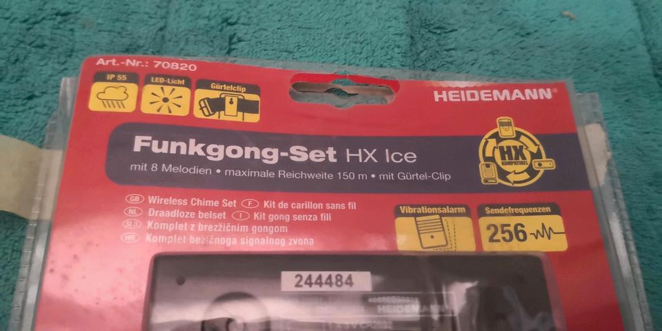 Funkgong-Set HX Ice in Bad Bevensen