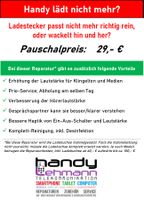 Ladebuchse Handy lädt nicht mehr Smartphone iPhone Reparatur Tab Nordrhein-Westfalen - Arnsberg Vorschau