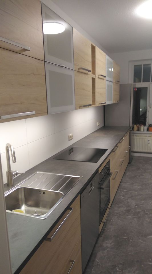 3-Zimmer 93 m^2 Mietwohnung mit Einbauküche ab Oktober 2024 zur Nachmiete in Markkleeberg