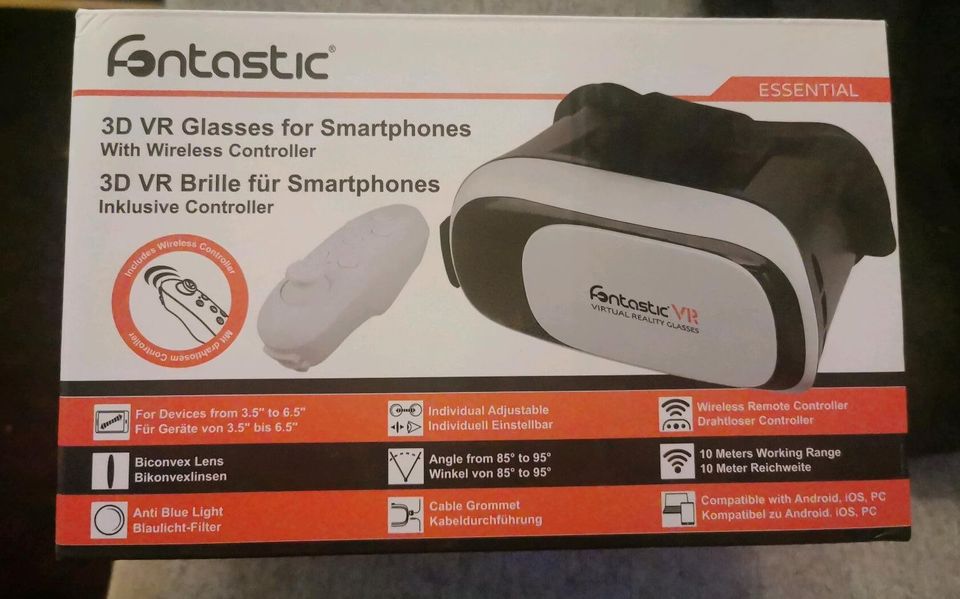 Fontastic Essential 3D VR Glasses for Smartphones in Bayern - Hof (Saale) |  eBay Kleinanzeigen ist jetzt Kleinanzeigen