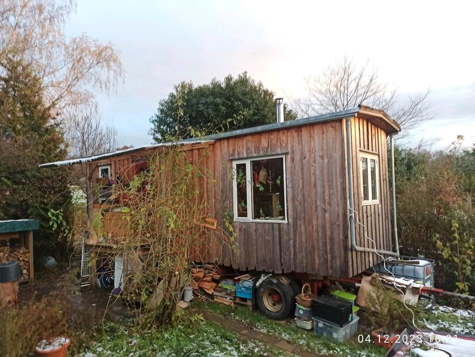 Bauwagen * Tiny House  8,5 m - ökologisch gebaut - Wohnmobil in Freiburg im Breisgau