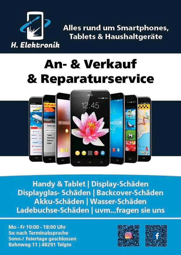 Iphone Reparatur  7 8 X  XR  XS 11 12 13 Display, Back Cover in Telgte