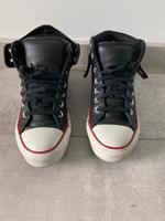 Converse Chucks schwarz Leder 37 Hessen - Rodgau Vorschau
