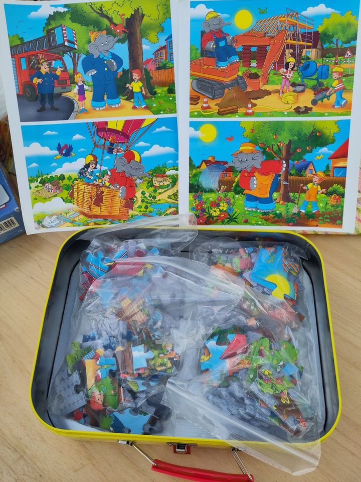 Benjamin Blümchen Puzzle Koffer in Ostelsheim