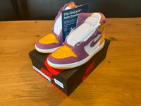 Air Jordan 1 High OG - 555088 706 (Yellow-purple) US 9 Bayern - Marklkofen Vorschau