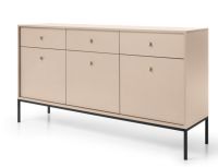 Sideboard Mono Kommode 153x39x83cm beige 3-türig Rostock - Gross Klein Vorschau