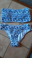 Bikini Shein blaue Blumen S Bayern - Goldbach Vorschau