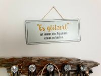 Es glitzert ist immer ein -Blechschild Schmuck Schild Hessen - Darmstadt Vorschau