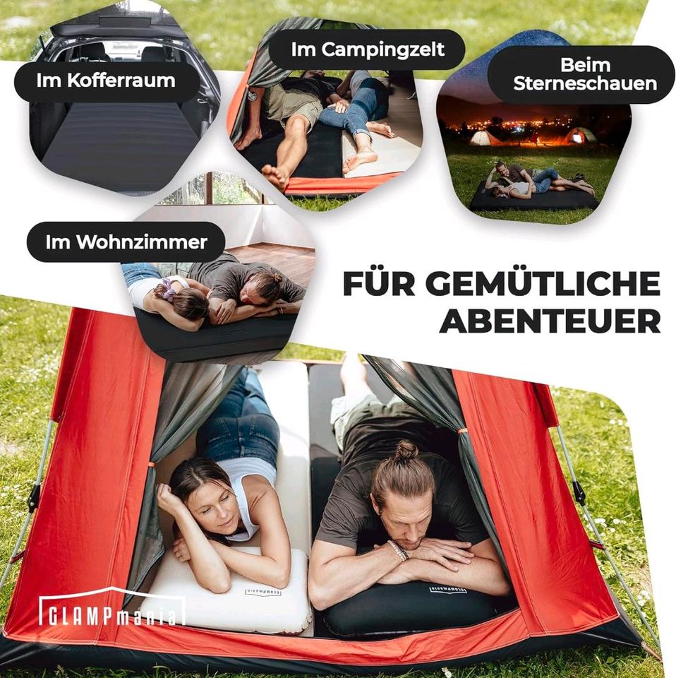 Camping Isomatte selbstaufblasend  mit Schaumstoffkern von GLAMPm in München