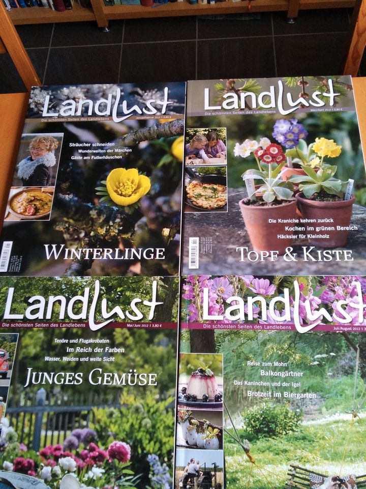 Zeitschriften " Landlust " 2012 komplett in Gronau (Westfalen)