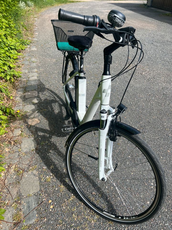 Cube-Town Hybrid ONE 500 Trapez Damen E-Bike, Modelljahr 2018 in Leipzig