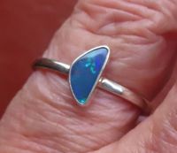 Ring Silber mit Opal 18,3mm #1B16 Köln - Bayenthal Vorschau